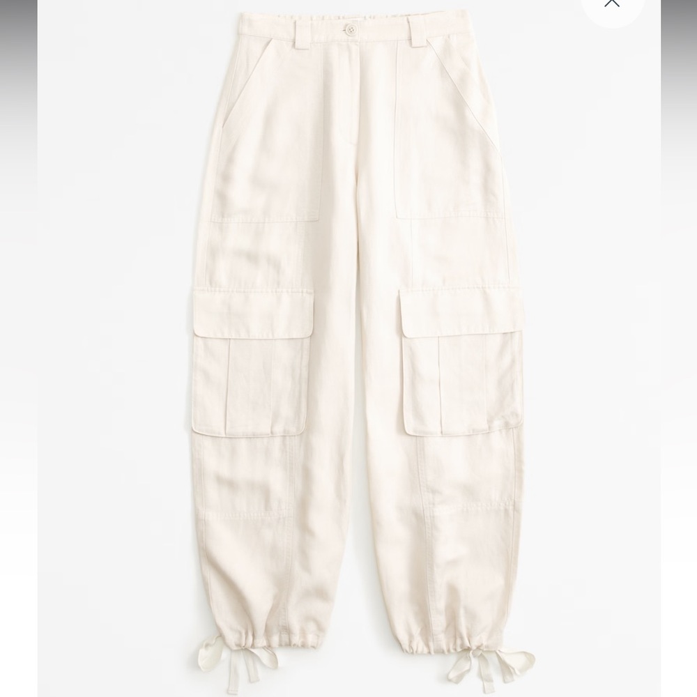 Abercrombie baggy cinch cargo pants